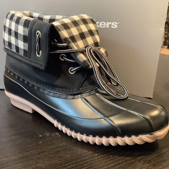 Cloudwalkers WIDE FIT 7W & 10W Fold Over Collar Weather Boots (HY08) - Picture 7 of 8